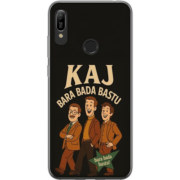 Huawei Y6 (2019) Gjennomsiktig deksel Kaj Bara Bada Sauna Fest