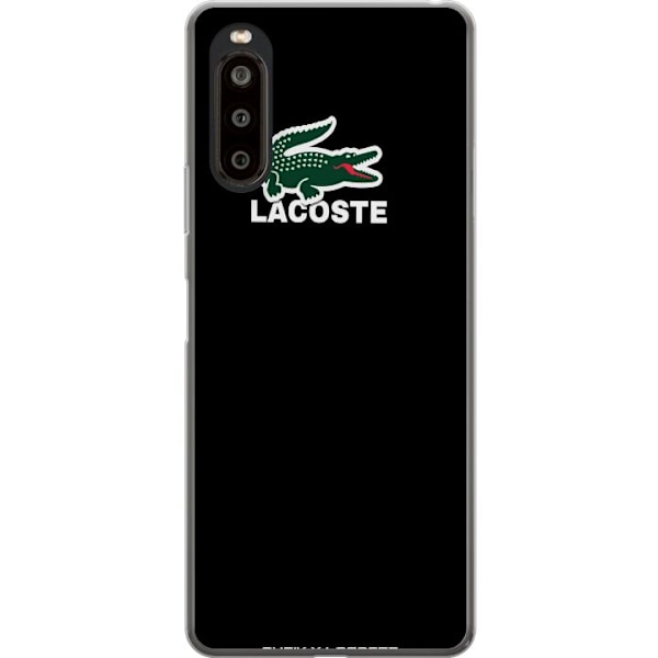 Sony Xperia 10 II Läpinäkyvä kuori Lacoste