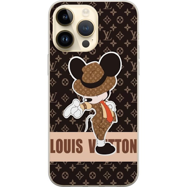 Apple iPhone 15 Pro Max Läpinäkyvä kuori Mickey LV