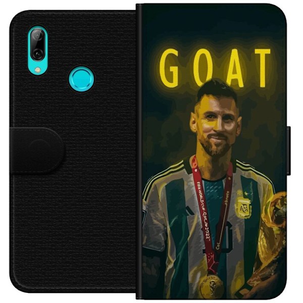 Huawei P smart 2019 Lompakkokotelo Vuohi Messi