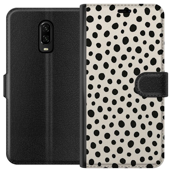 OnePlus 6T Tegnebogsetui Dot Dance