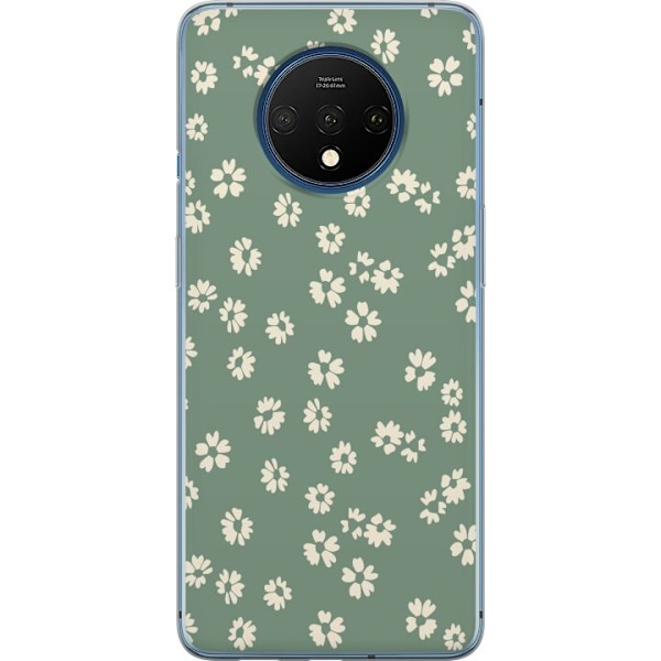 OnePlus 7T Genomskinligt Skal Blomsterdröm – färgglatt blommönster