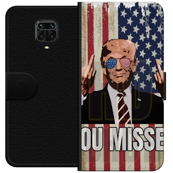 Xiaomi Redmi Note 9 Pro Plånboksfodral Trump