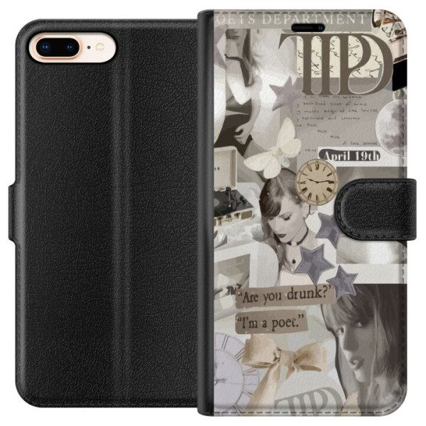 Apple iPhone 8 Plus Plånboksfodral Taylor Swift - TTPD