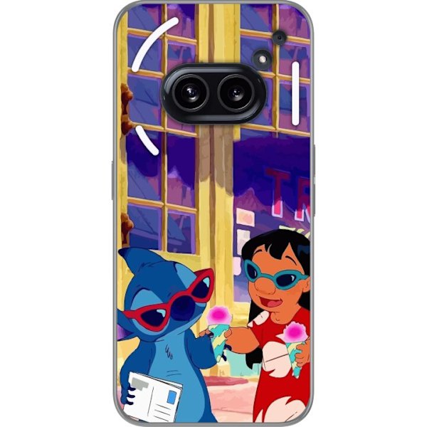 Nothing Phone (2a) Gennemsigtig cover lilo og stitch 2025