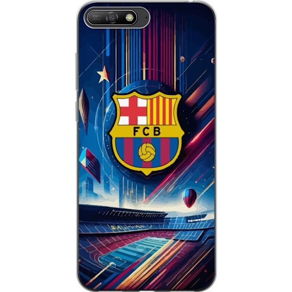 Huawei Y6 (2018) Gjennomsiktig deksel FC Barcelona