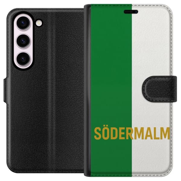 Kompatibelt Plånboksfodral till Samsung Galaxy S23 Södermalm – fotboll