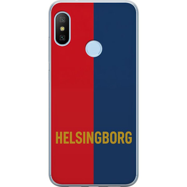Xiaomi Mi A2 Lite Läpinäkyvä kuori Helsingborg – jalkapallo
