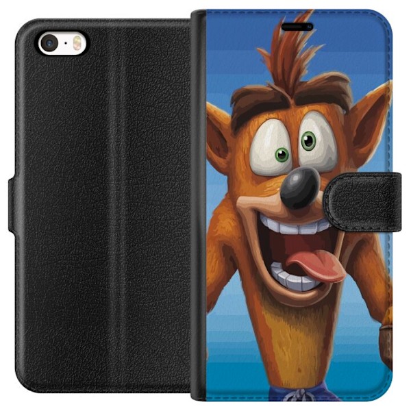 Apple iPhone 5 Plånboksfodral Crash Bandicoot