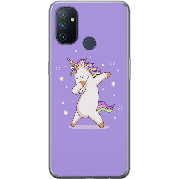 OnePlus Nord N100 Genomskinligt Skal Unicorn Dab