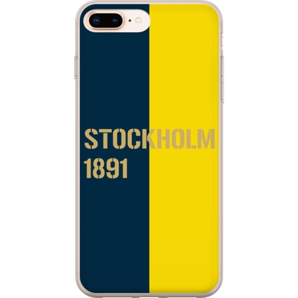 Apple iPhone 8 Plus Gennemsigtig cover Stockholm 1891