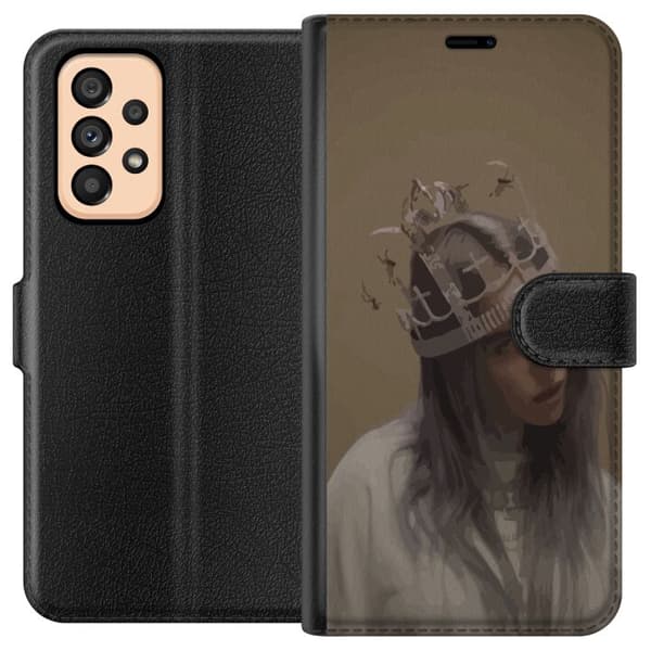 Kompatibelt Plånboksfodral till Samsung Galaxy A53 5G Billie Eilish
