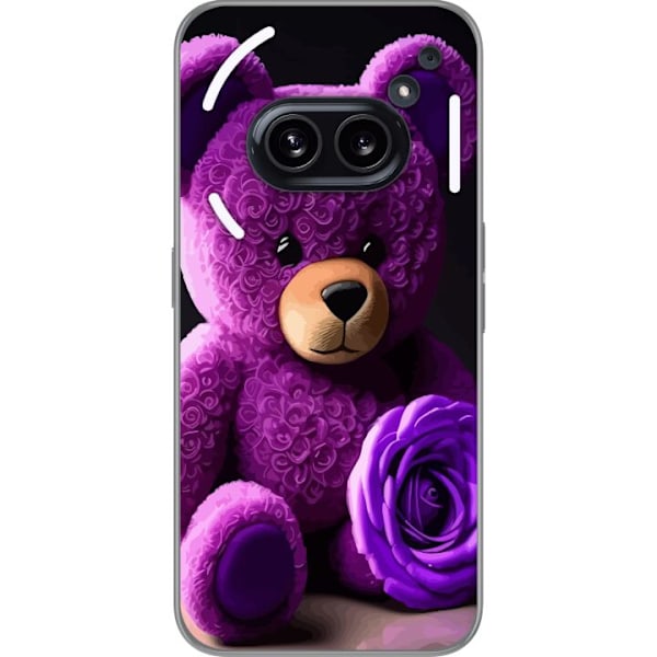 Nothing Phone (2a) Genomskinligt Skal Teddy Ros