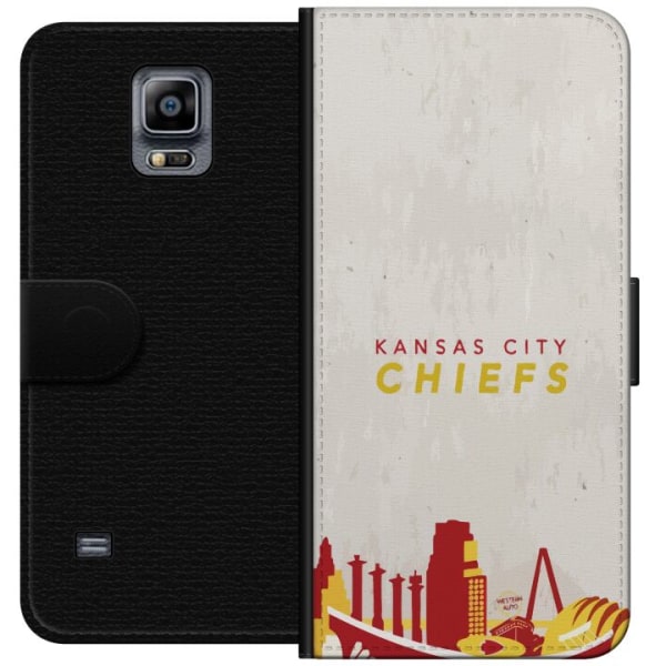 Samsung Galaxy Note 4 Lompakkokotelo Kansas City Chiefs