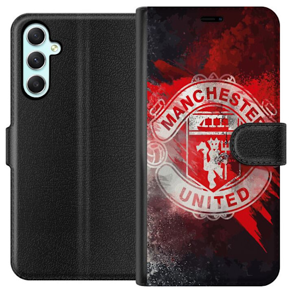 Samsung Galaxy A34 Plånboksfodral Manchester United F.C.