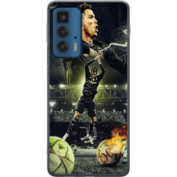 Motorola Edge 20 Pro Läpinäkyvä kuori Ronaldo