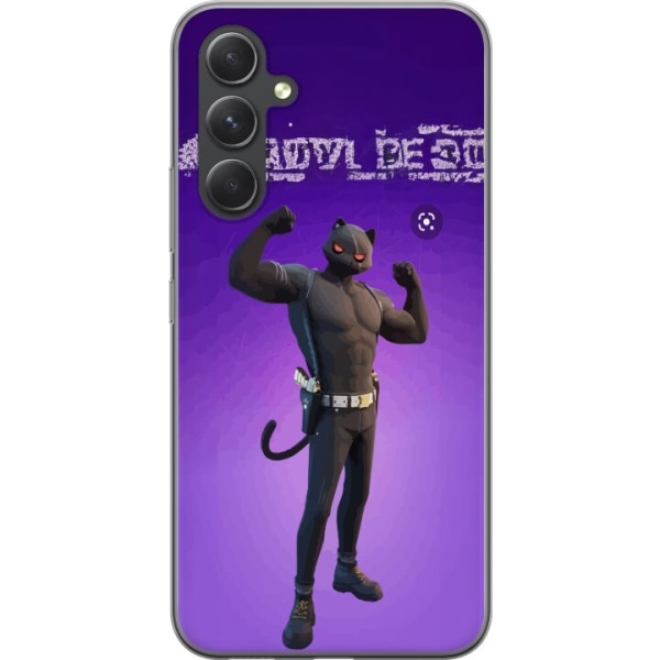 Samsung Galaxy S24+ Gennemsigtig cover Fortnite - Meowscles