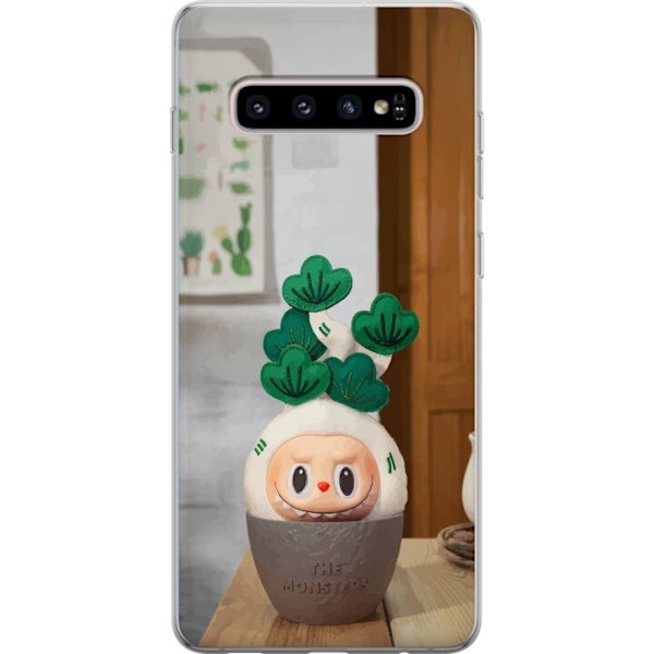 Samsung Galaxy S10+ Läpinäkyvä kuori SUURUSTEN Tuittupuut