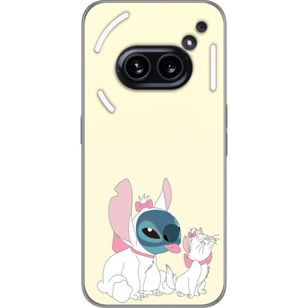 Nothing Phone (2a) Gennemsigtig cover Stitch Aristocats