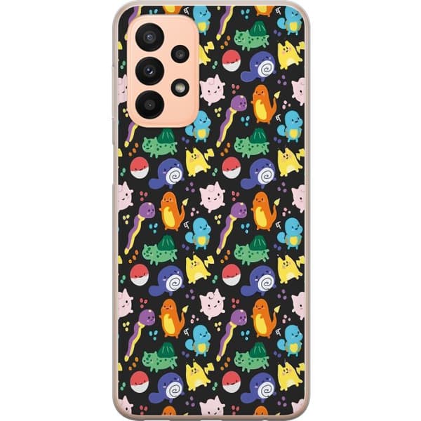 Kompatibelt Mobildeksel til Samsung Galaxy A23 Pokemon