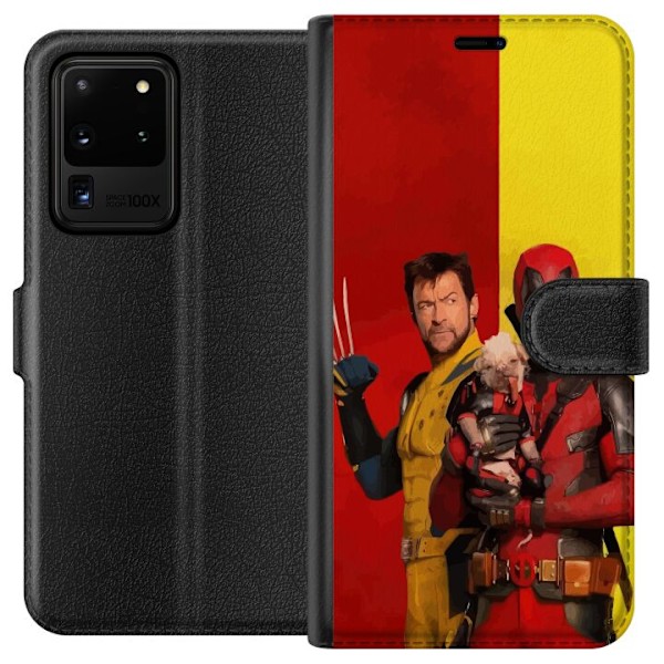 Samsung Galaxy S20 Ultra Plånboksfodral Deadpool & Wolverine