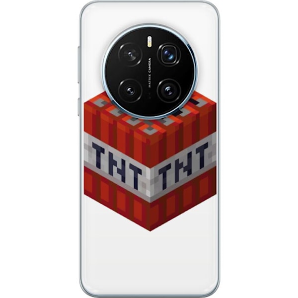 Honor Magic7 Pro Läpinäkyvä kuori Minecraft TNT
