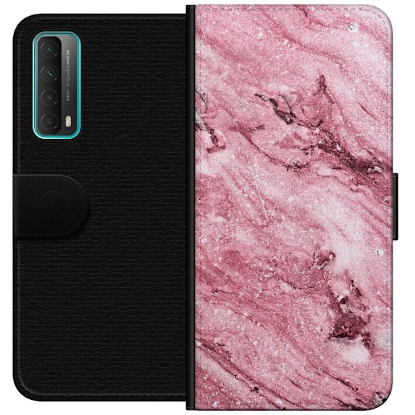 Huawei P smart 2021 Lommeboketui Rosa