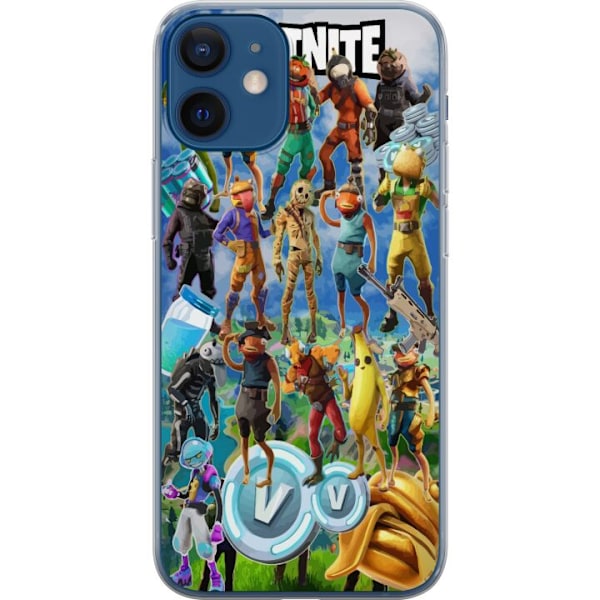 Apple iPhone 12  Läpinäkyvä kuori Fortnite