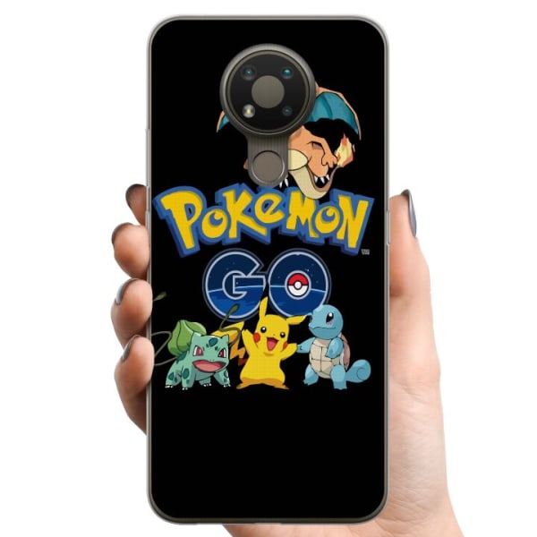Nokia 3.4 TPU Matkapuhelimen kuori Pokémon