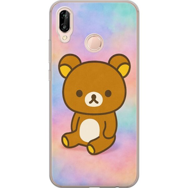Huawei P20 lite Gennemsigtig cover Kawaii Sanrio Rilakkuma