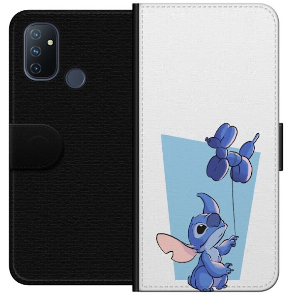 OnePlus Nord N100 Lompakkokotelo Tikattu ilmapallokoira