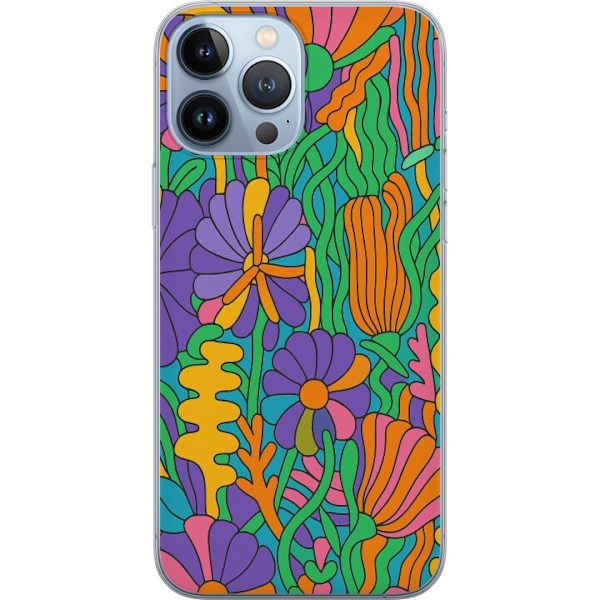Apple iPhone 13 Pro Max Genomskinligt Skal Color Pop