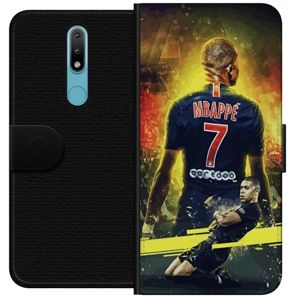 Nokia 2.4 Plånboksfodral Kylian Mbappé