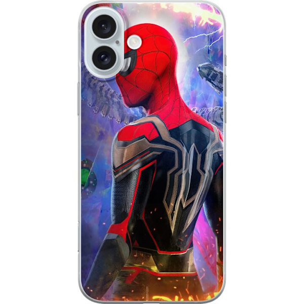 Apple iPhone 16 Plus Gjennomsiktig deksel Spider Man: No Way H