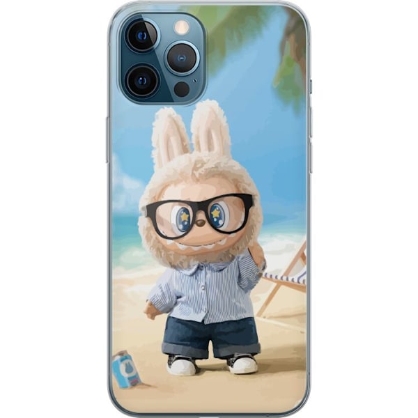 Apple iPhone 12 Pro Max Läpinäkyvä kuori Labubu Tummat Unel