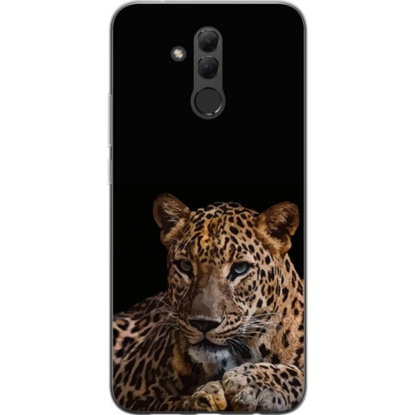 Huawei Mate 20 lite Gjennomsiktig deksel Leopard