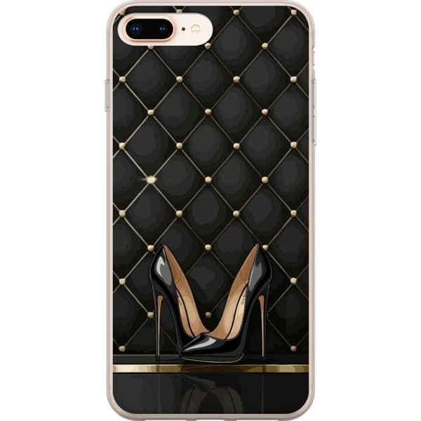 Kompatibel Mobilcover til Apple iPhone 8 Plus Sorte højhælede sko i elegant stil