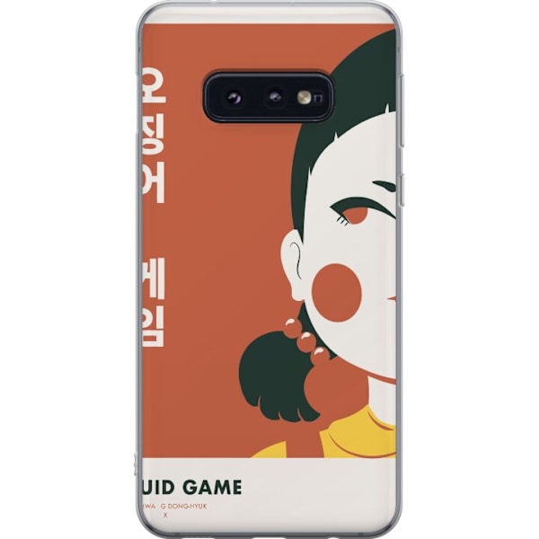 Samsung Galaxy S10e Gennemsigtig cover Squid Game