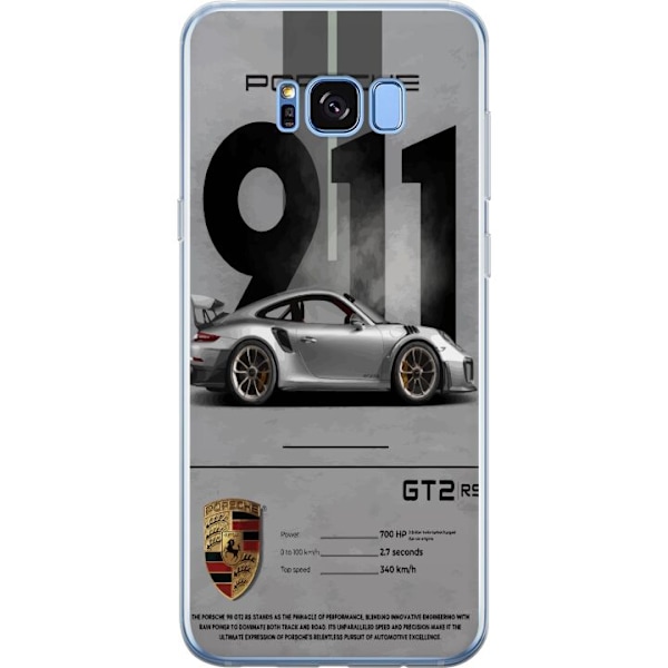 Samsung Galaxy S8+ Gennemsigtig cover Porsche 911