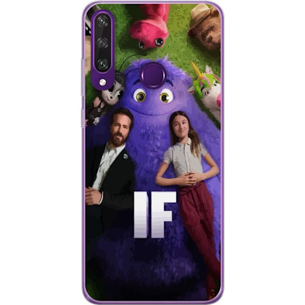 Huawei Y6p Läpinäkyvä kuori IF: Låtsaskompisar