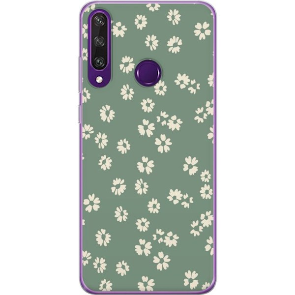 Huawei Y6p Gjennomsiktig deksel Blomsterdrøm - Fargerikt Blom