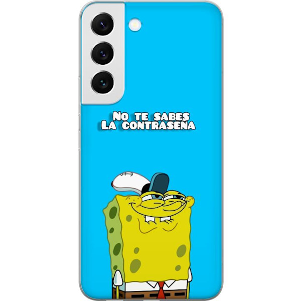 Samsung Galaxy S22+ 5G Gennemsigtig cover SvampeBob Firkant