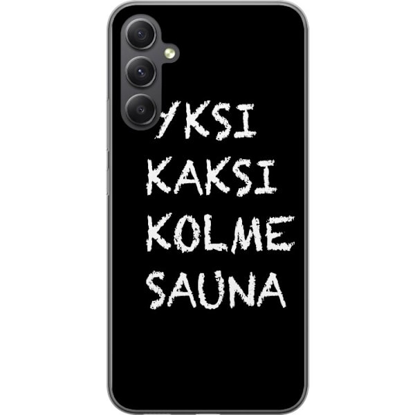 Samsung Galaxy A16 5G Läpinäkyvä kuori KAJ