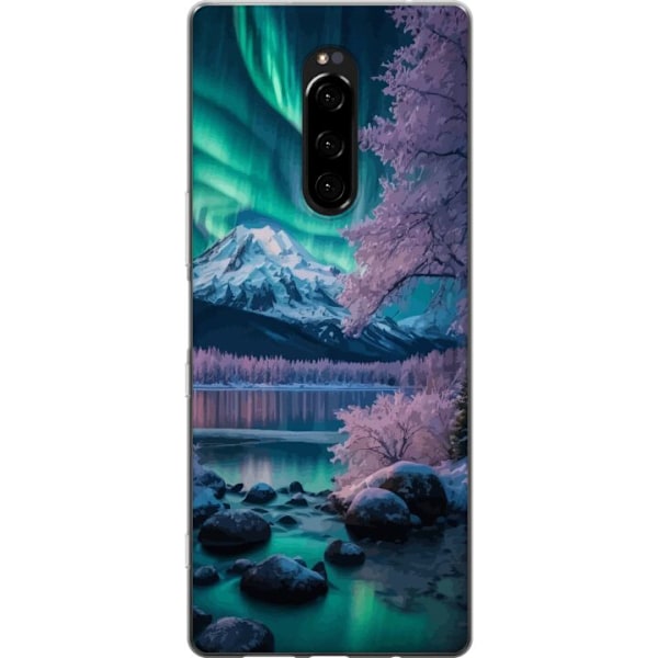 Sony Xperia 1 Gjennomsiktig deksel Norrsken