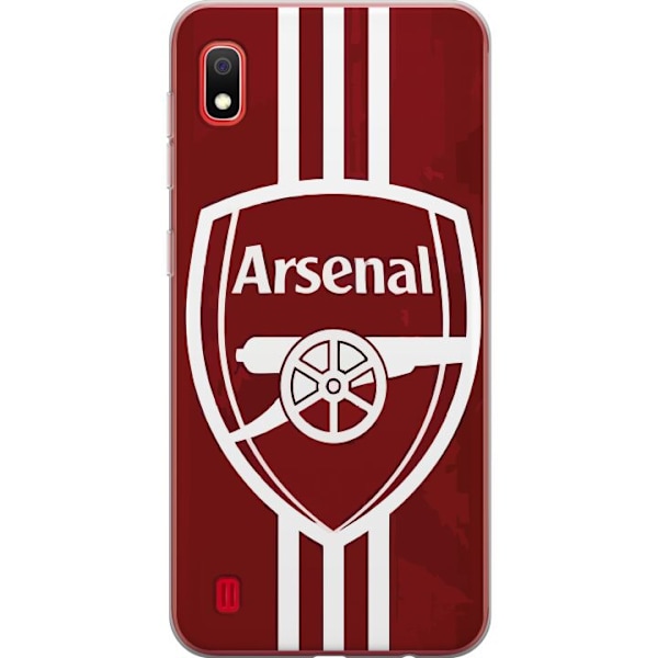 Samsung Galaxy A10 Genomskinligt Skal Arsenal