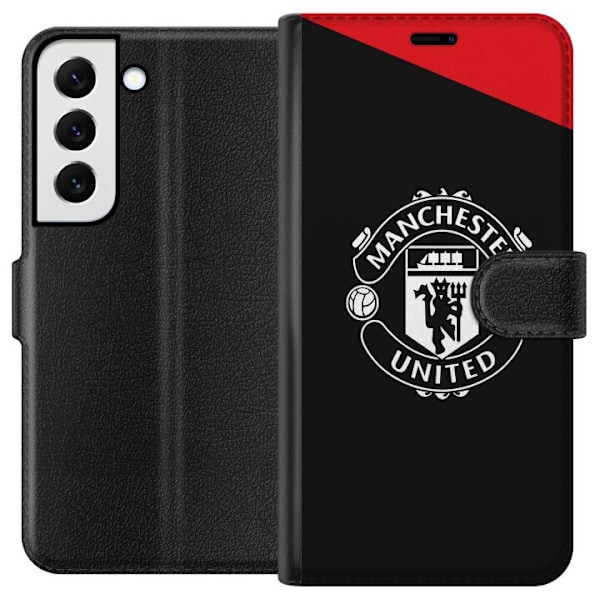 Samsung Galaxy S22+ 5G Lompakkokotelo Manchester United FC