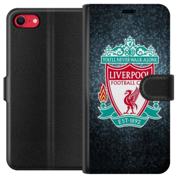 Apple iPhone 8 Lompakkokotelo Liverpoolin Jalkapalloseura
