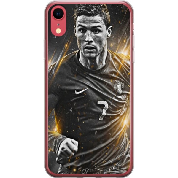 Apple iPhone XR Genomskinligt Skal Ronaldo