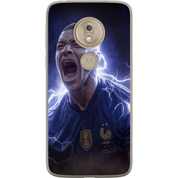 Motorola Moto G7 Play Gjennomsiktig deksel Kylian Mbappe