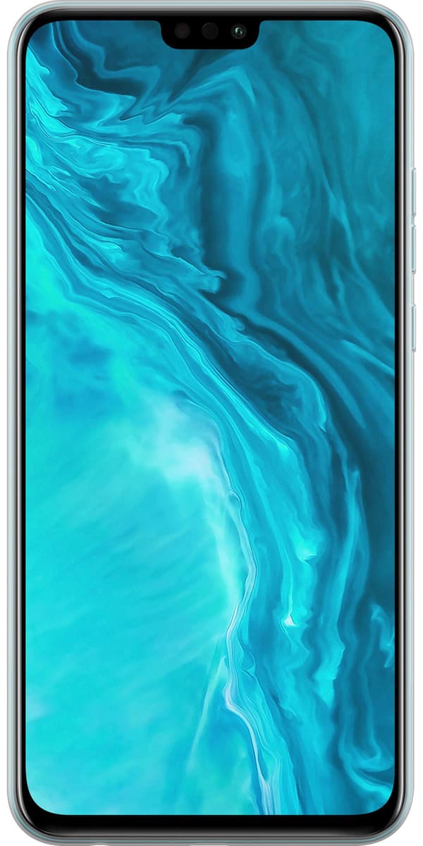 Kompatibelt Mobildeksel til Honor 9X Lite Monet – Blått stationsmotiv blå